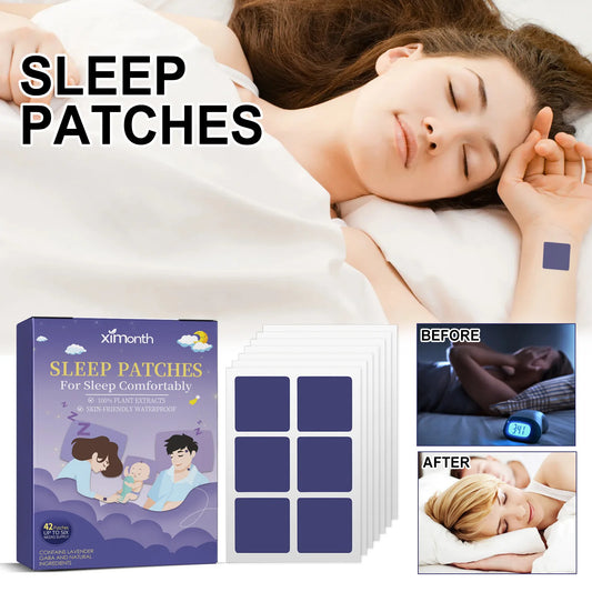 Insomnia Patches Improve Stress Anxiety Headache Neurasthenia Soothing Fall Asleep Quickly Body Relaxing Help Sleeping Sticker